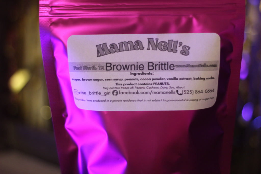 Brownie Peanut Brittle