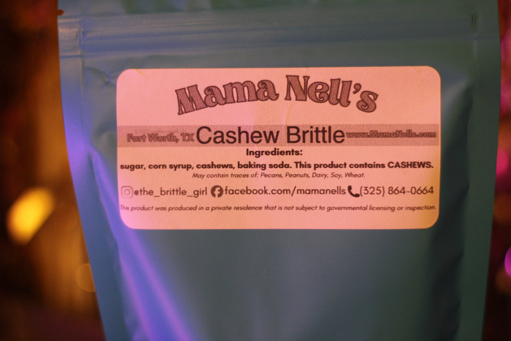 Cashew Brittle